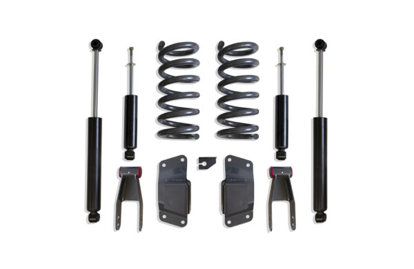 1988-1998 SILVERADO/SIERRA 1500 2WD 2"/4" LOWERING KIT W/ COILS (V8 MODELS)