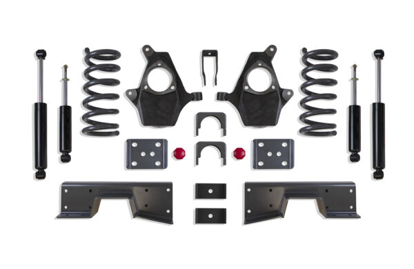 1999-2006 SILVERADO/SIERRA 1500 2WD 4"/6" LOWERING KIT (V6)