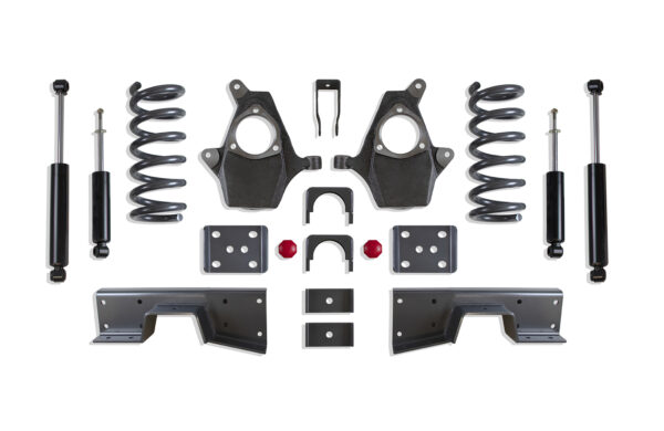1999-2006 SILVERADO/SIERRA 1500 2WD 4"/6" LOWERING KIT (V8)
