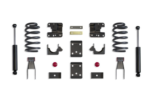 2014-2018 SILVERADO/SIERRA 1500 2WD/4WD 2"/4" LOWERING KIT (COILS, EXT/CREW CAB)