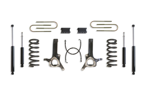 2003-2008 RAM 3500 2WD DIESEL 6.5" LIFT KIT (4.125" X 16.5" U-BOLTS) (DUALLY MODELS) (MAX TRAC SHOCKS)