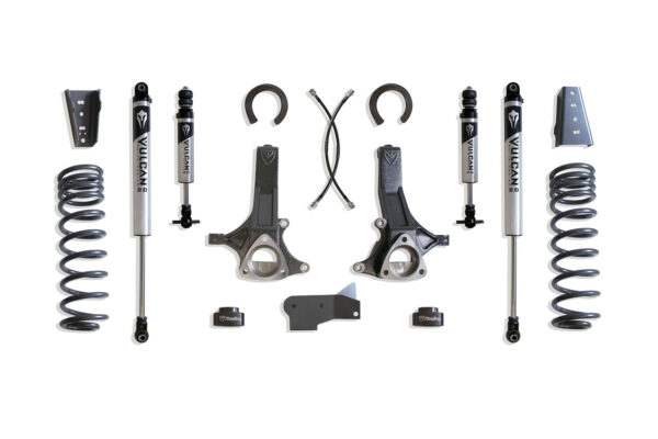 2009-2024 RAM 1500 (5-LUG) 2WD 6.5" LIFT KIT (VULCAN IFP SHOCKS) (V6)