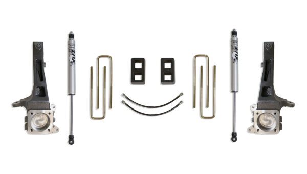 2005-2023 TACOMA (6-LUG) 2WD 4" LIFT KIT (FOX SHOCKS)