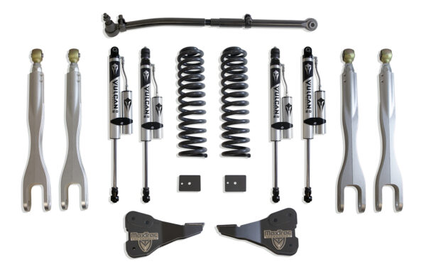 2017-2022 F-250/F-350 4WD DIESEL 2.5" LIFT KIT W/ 4-LINKS (VULCAN RESERVOIR SHOCKS)