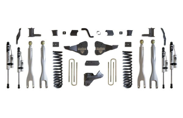2017-2022 F-250/F-350 4WD DIESEL 6" LIFT KIT W/ 4-LINKS (VULCAN RESERVOIR SHOCKS)