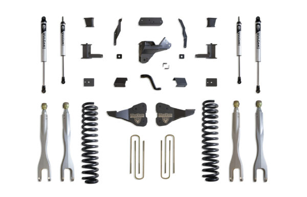 2017-2022 F-250/F-350 4WD DIESEL 8" LIFT KIT W/ 4-LINKS (VULCAN SHOCKS)