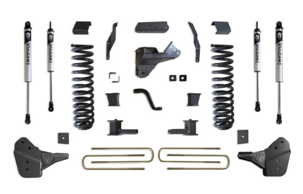2023-2025 F-250/F-350 4WD DIESEL 4" LIFT KIT (VULCAN IFP SHOCKS)