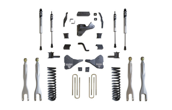 2023-2025 F-250/F-350 4WD DIESEL 4" LIFT KIT W/ 4-LINKS (VULCAN IFP SHOCKS)