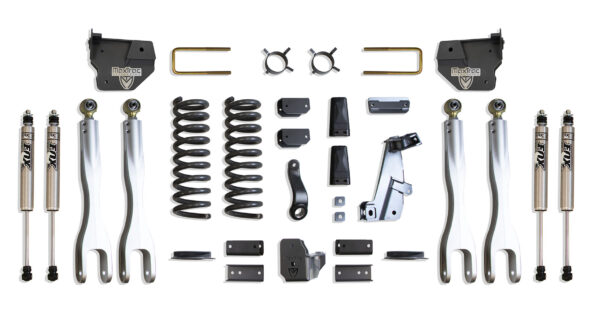 2014-2018 RAM 2500 4WD DIESEL 4" LIFT KIT W/ 4-LINKS (FOX SHOCKS) (FACTORY REAR AIR RIDE)