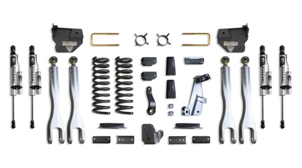2014-2018 RAM 2500 4WD DIESEL 4" LIFT KIT W/ 4-LINKS (VULCAN RESERVOIR SHOCKS) (FACTORY REAR AIR RIDE)