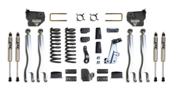 2014-2018 RAM 2500 4WD DIESEL 6" LIFT KIT W/ 4-LINKS (FOX SHOCKS) (FACTORY REAR AIR RIDE)