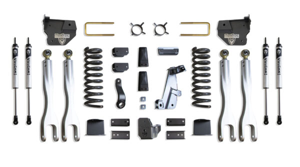 2014-2018 RAM 2500 4WD DIESEL 8" LIFT KIT W/ 4-LINKS (VULCAN SHOCKS) (FACTORY REAR AIR RIDE)