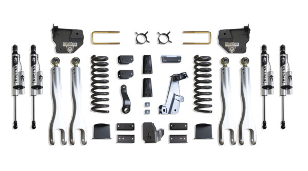 2014-2018 RAM 2500 4WD DIESEL 8" LIFT KIT W/ 4-LINKS (VULCAN RESERVOIR SHOCKS) (FACTORY REAR AIR RIDE)