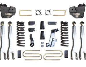 2013-2018 RAM 3500 4WD DIESEL 4" LIFT KIT W/ 4-LINKS (FOX SHOCKS) (FACTORY REAR AIR RIDE)