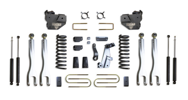 2013-2018 RAM 3500 4WD DIESEL 4" LIFT KIT W/ 4-LINKS (MAX TRAC SHOCKS)