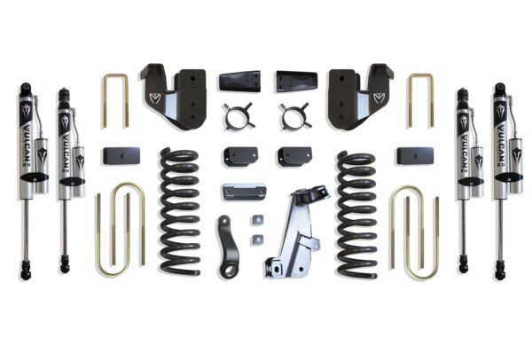 2013-2018 RAM 3500 4WD DIESEL 4" LIFT KIT (VULCAN RESERVOIR SHOCKS)