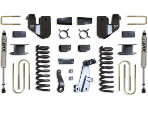 2013-2018 RAM 3500 4WD DIESEL 6" LIFT KIT (FOX SHOCKS) (FACTORY REAR AIR RIDE)