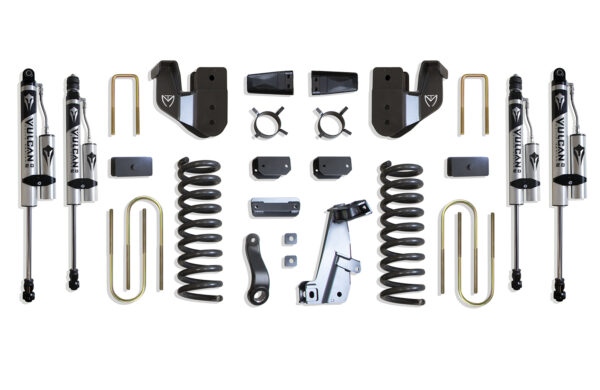 2013-2018 RAM 3500 4WD DIESEL 6" LIFT KIT (VULCAN RESERVOIR SHOCKS)