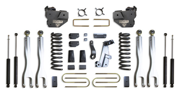 2013-2018 RAM 3500 4WD DIESEL 8" LIFT KIT W/ 4-LINKS  (MAX TRAC SHOCKS)