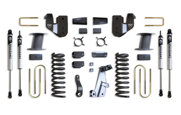 2013-2018 RAM 3500 4WD DIESEL 8" LIFT KIT (VULCAN SHOCKS) (FACTORY REAR AIR RIDE)