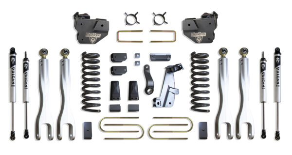 2013-2018 RAM 3500 4WD DIESEL 8" LIFT KIT W/ 4-LINKS (VULCAN SHOCKS)