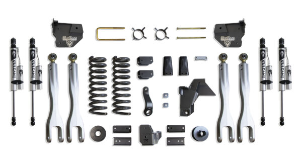 2019-2024 RAM 2500 4WD DIESEL 4" LIFT KIT W/ 4-LINKS (VULCAN RESERVOIR SHOCKS)