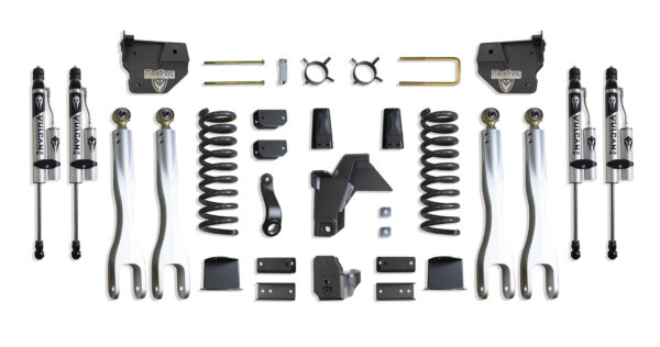 2019-2024 RAM 2500 4WD DIESEL 8" LIFT KIT W/ 4-LINKS (VULCAN RESERVOIR SHOCKS) (FACTORY REAR AIR RIDE)