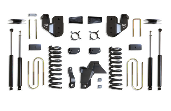 2019-2024 RAM 3500 4WD DIESEL 4" LIFT KIT (MAX TRAC SHOCKS) (FACTORY REAR AIR RIDE)