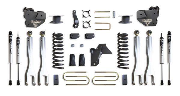 2019-2024 RAM 3500 4WD DIESEL 6" LIFT KIT W/ 4-LINKS (VULCAN SHOCKS) (FACTORY REAR AIR RIDE)