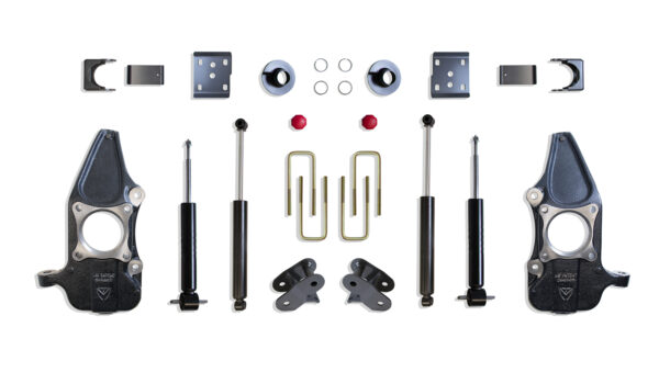 2015-2020 F-150 4WD 3"/5" LOWERING KIT (SPINDLES/STRUTS) (REQUIRES 22" RIMS OR LARGER)