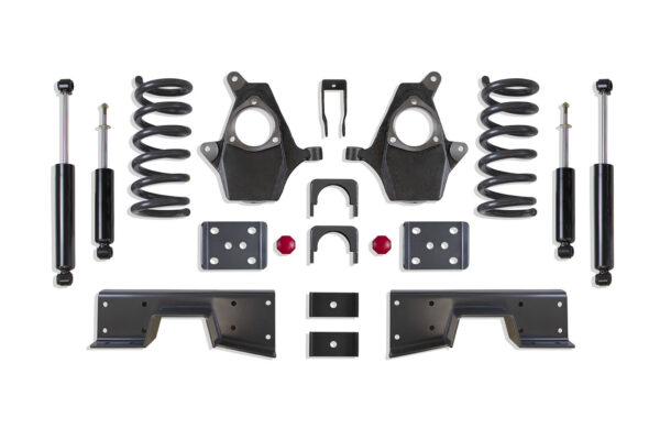 1999-2006 SILVERADO/SIERRA 1500 2WD 3"/5" LOWERING KIT (V8)