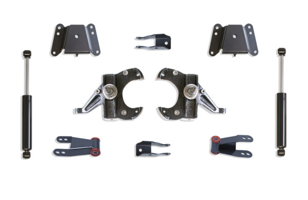 1973-1987 C10 2WD 2.5"/4" LOWERING KIT (1.25" THICK ROTORS)
