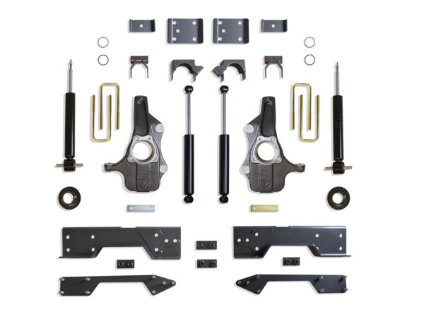 2019-2025 SILVERADO/SIERRA 1500 2WD/4WD 4"/6" LOWERING KIT W/ C-NOTCH