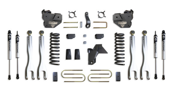 2019-2024 RAM 3500 4WD DIESEL 4" LIFT KIT W/ 4-LINKS (VULCAN SHOCKS)