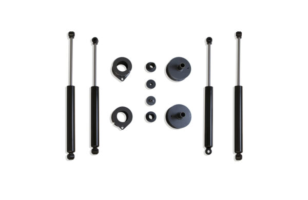 2018-2025 JEEP JL WRANGLER (INCL. 4XE HYBRID) 2.5"/2" SPACER KIT W/ MAX TRAC SHOCKS