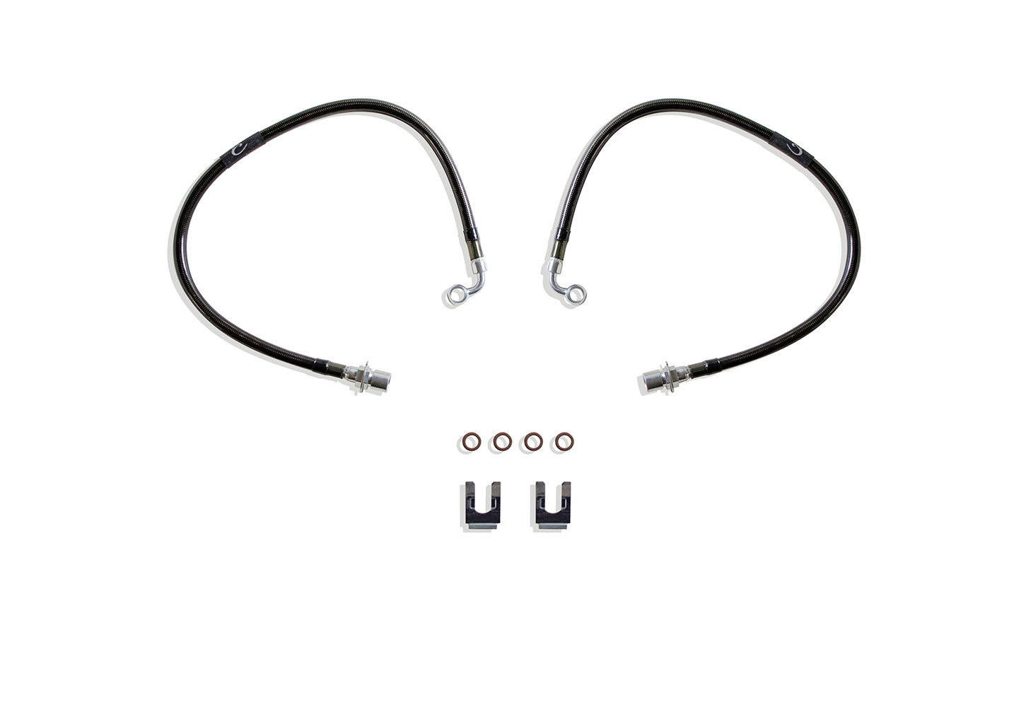2003-2008 RAM 2500/3500 & 1500 MEGA CAB 2WD EXTENDED BRAKE LINES (FRONT)