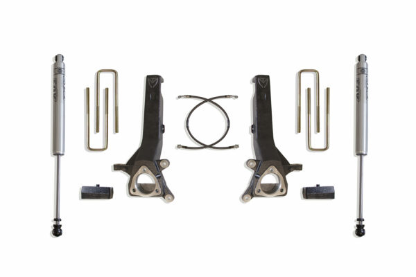 2004-2024 TITAN 2WD 4" LIFT KIT (FOX SHOCKS)