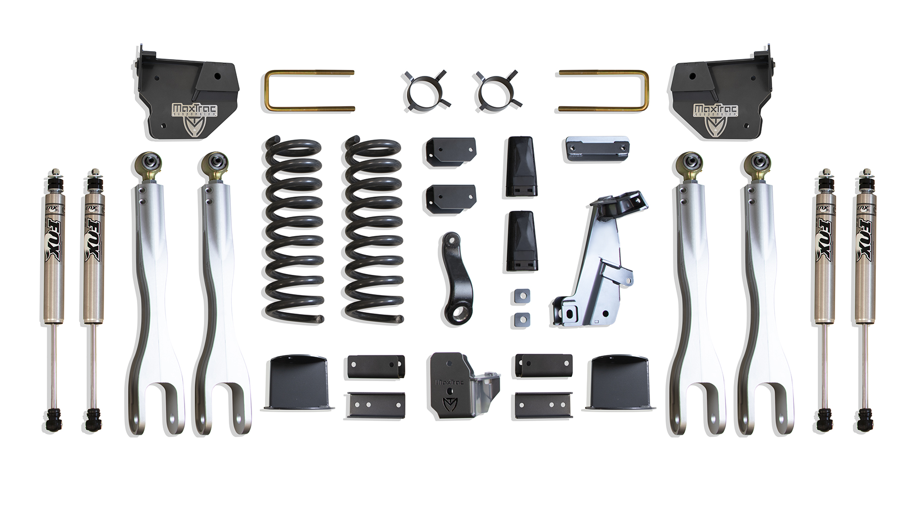 2014-2018 RAM 2500 4WD DIESEL 8" LIFT KIT W/ 4-LINKS (FOX SHOCKS) (FACTORY REAR AIR RIDE)