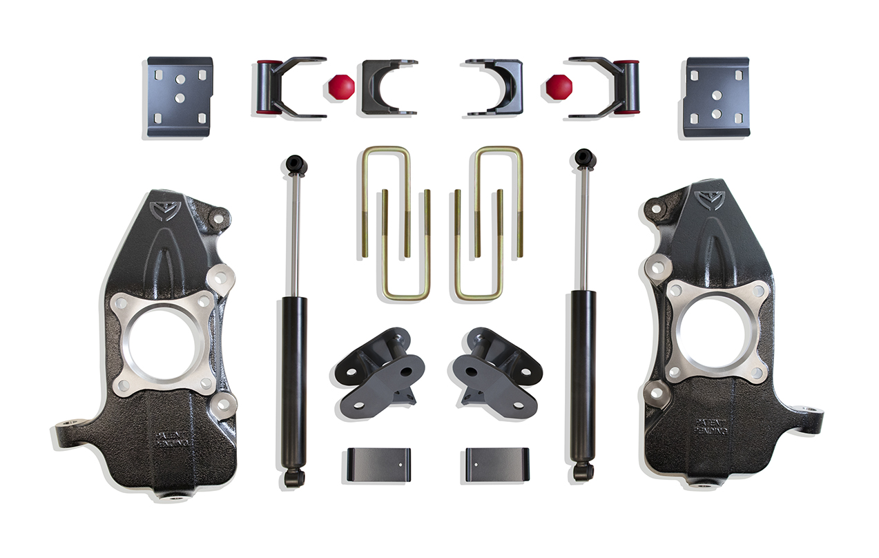 2021-2025 F-150 4WD 2"/4" LOWERING KIT (SPINDLES) (REQUIRES 22" RIMS OR LARGER)