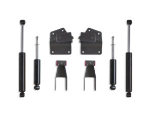 1999-2006 SILVERADO/SIERRA 1500 2WD 4" REAR LOWERING BOX KIT (SPINDLE DROP)