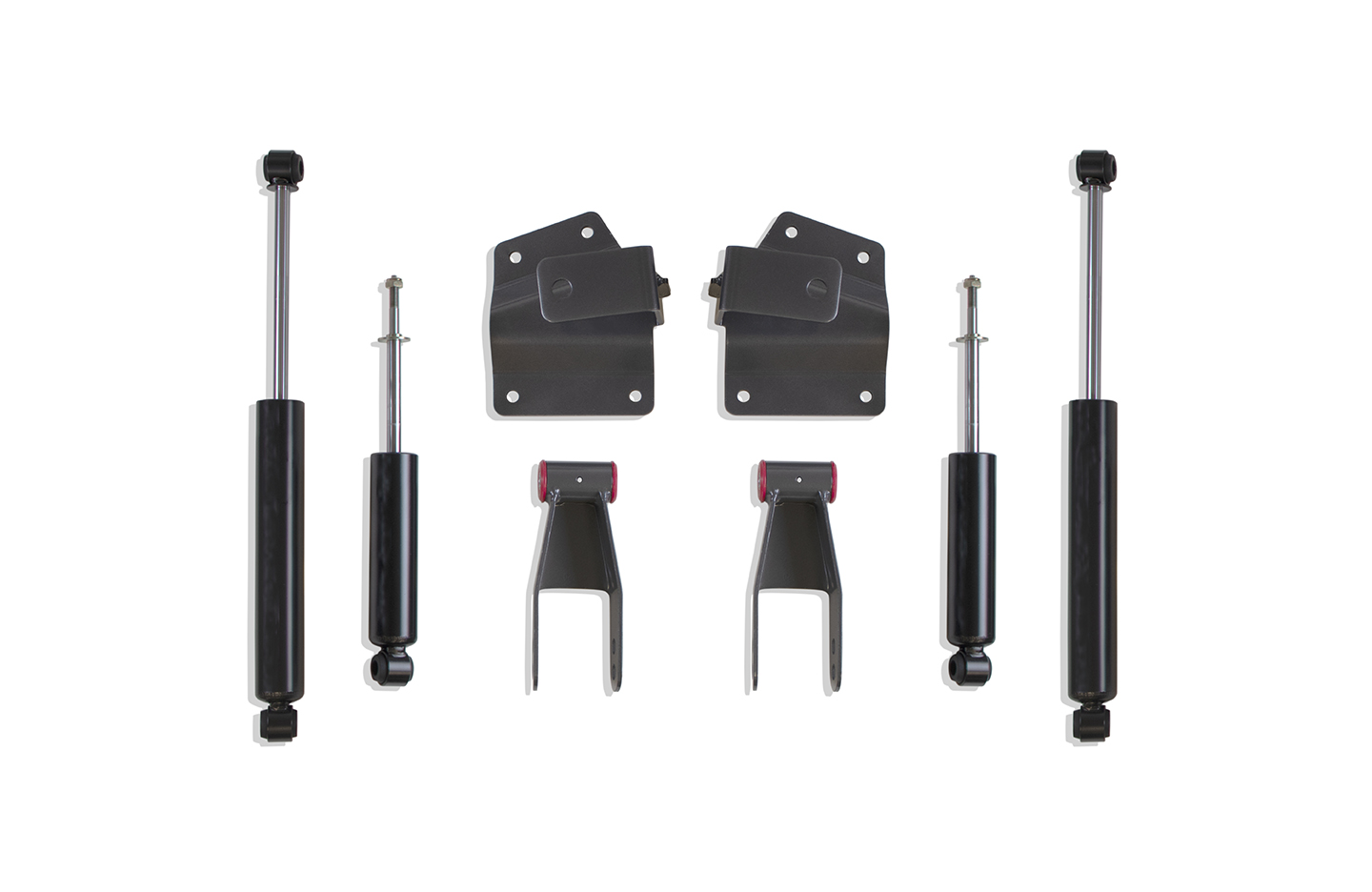 1999-2006 SILVERADO/SIERRA 1500 2WD 4" REAR LOWERING BOX KIT (SPINDLE DROP)