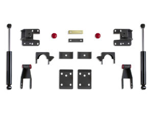 2007-2018 SILVERADO/SIERRA 1500 4" REAR LOWERING BOX KIT (NON MAGNERIDE)