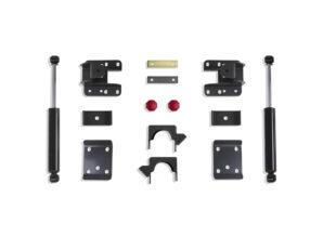 2007-2018 SILVERADO/SIERRA 1500 5"-6" REAR LOWERING BOX KIT (NON MAGNERIDE)