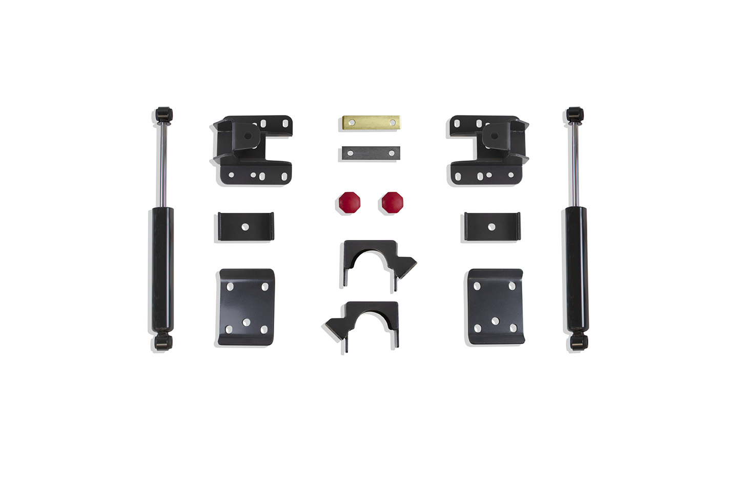 2007-2018 SILVERADO/SIERRA 1500 5"-6" REAR LOWERING BOX KIT (NON MAGNERIDE)