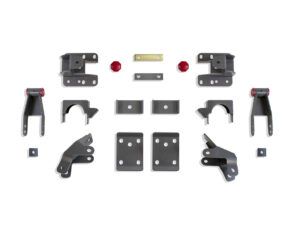2007-2018 SILVERADO/SIERRA 1500 4" REAR LOWERING BOX KIT (MAGNERIDE)