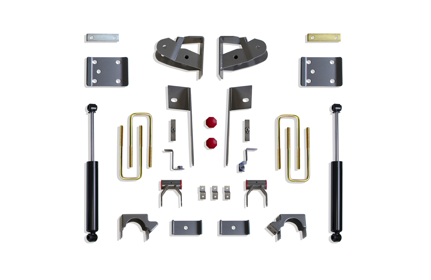 2019-2025 SILVERADO/SIERRA 1500 4" REAR LOWERING BOX KIT