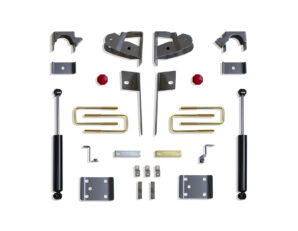 2019-2025 SILVERADO/SIERRA 1500 5" REAR LOWERING BOX KIT