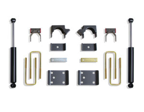 2019-2025 SILVERADO/SIERRA 1500 6" REAR LOWERING BOX KIT