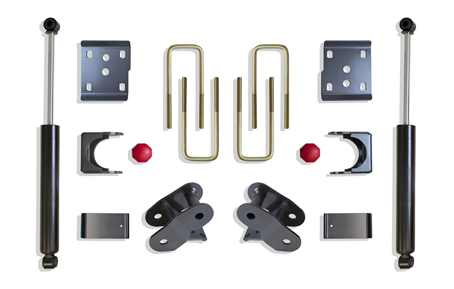 2015-2025 F-150 2WD 4" / 4WD 5" REAR LOWERING BOX KIT