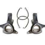 2007-2016 SILVERADO/SIERRA 1500 2WD | 2007-2014 GM SUV 2WD 4.5" LIFT SPINDLES W/ BRAKE LINES (CAST STEEL ARMS)